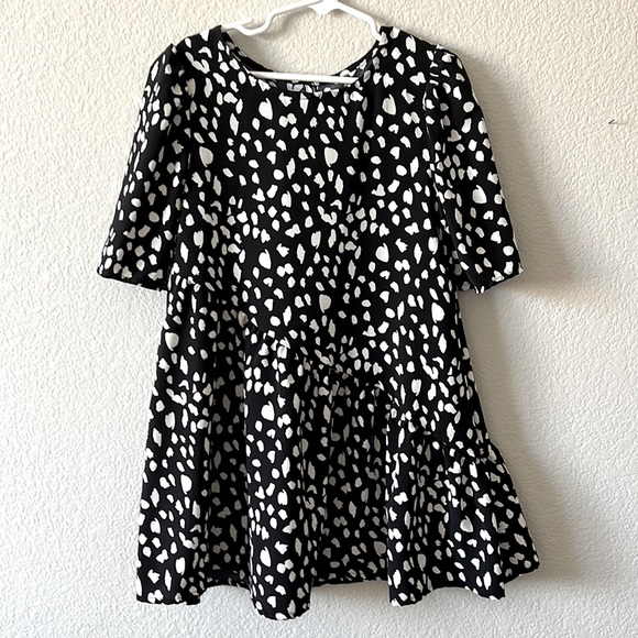 wonder nation Other - Girls black dotted chiffon dress